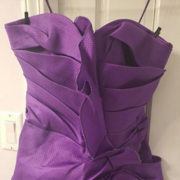 OSCAR DE LA RENTA Avante Garde Strapless Dress - Picture 6 of 11